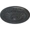Ekena Millwork Lunel Ceiling Medallion (Fits Canopies up to 3 3/4"), Hand-Painted Pewter, 20 1/4"OD x 1 1/2"P CM20LUPES - alternate 3